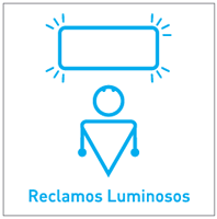 reclamos luminosos